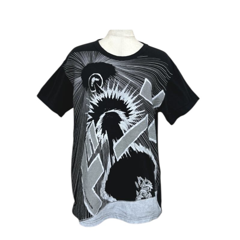 ドラゴンボール 　半袖 Tシャツ 鳥山明 かめはめ波 孫悟空 マジュニア ピッコロ ドーン ブラック 黒　メルシーボークー_画像1