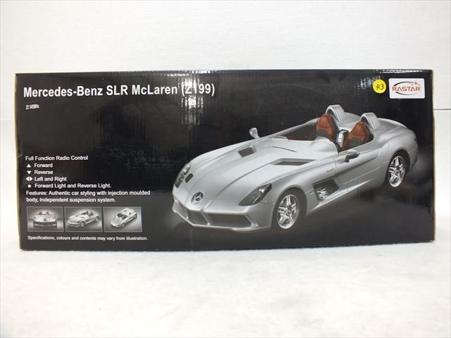 * RASTAR Mercedes-Benz SLR McLaren (Z199) радиоконтроллер б/у текущее состояние товар 250801H5502