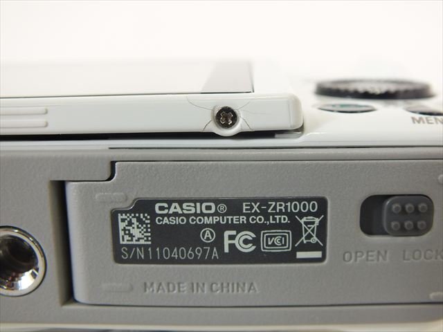 ◆ CASIO カシオ EX-ZR1000 デジタルカメラ 中古 現(xiàn)狀品 250909J6709