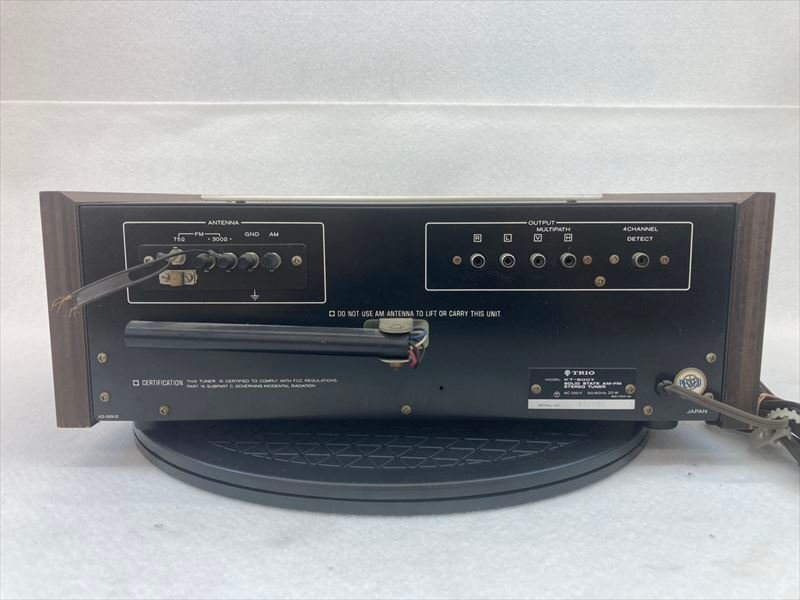 ※ TRIO トリオ KT-5007 チューナー 中古 現(xiàn)狀品 250812H2426