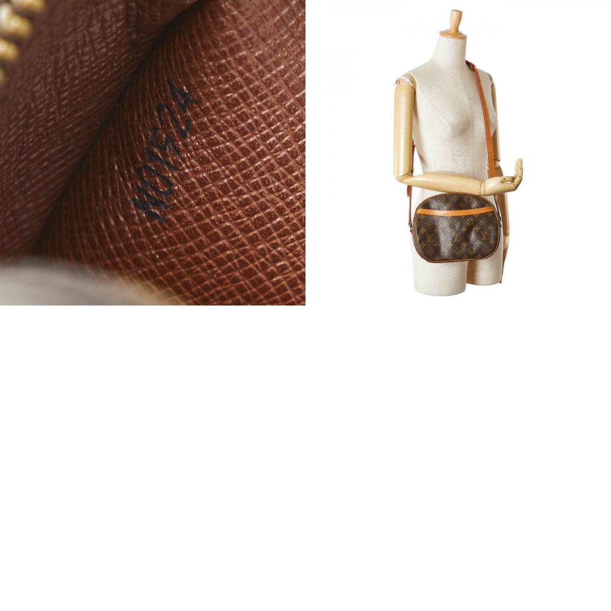 ルイ ヴィトン モノグラム ブロワ ショルダーバッグ M51221 ブラウン PVC レザー レディース LOUIS VUITTON 【中古】_画像10