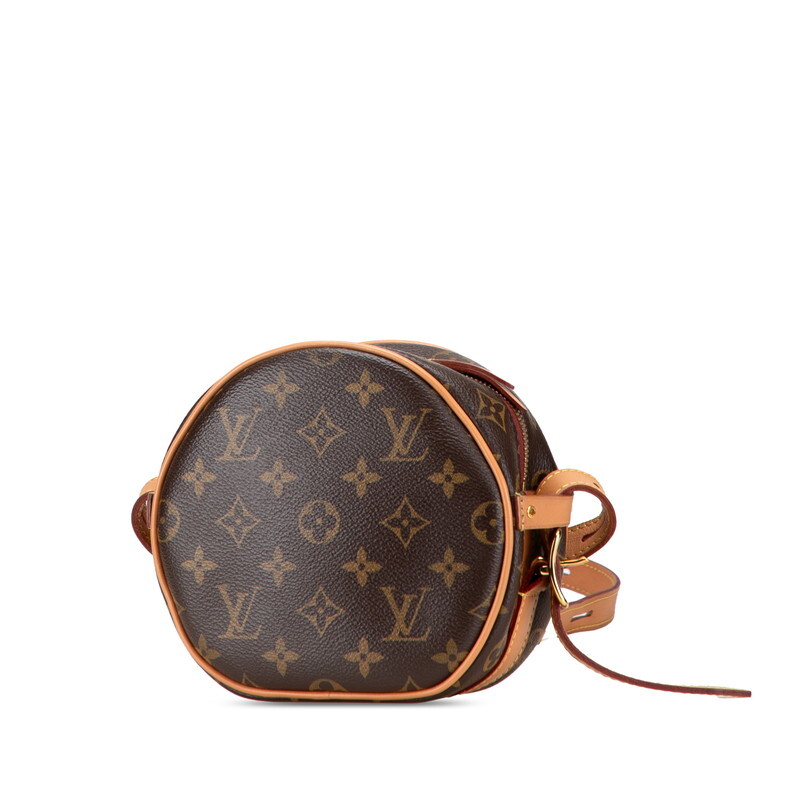 ルイ ヴィトン モノグラム ボワットシャポースープルPM ショルダーバッグ M45578 ブラウン PVC レザー レディース LOUIS VUITTON【中古】_画像2