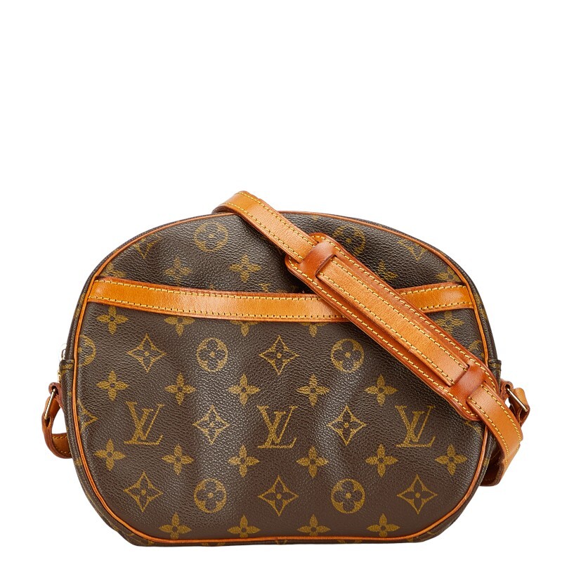 ルイ ヴィトン モノグラム ブロワ ショルダーバッグ M51221 ブラウン PVC レザー レディース LOUIS VUITTON 【中古】_画像1