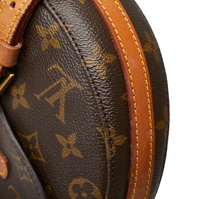 ルイ ヴィトン モノグラム シャンティPM ショルダーバッグ M51234 ブラウン PVC レザー レディース LOUIS VUITTON 【中古】_画像4