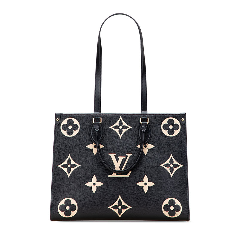 ルイ ヴィトン バイカラー モノグラム アンプラント オンザゴーMM トートバッグ ショルダーバッグ M45495 LOUIS VUITTON 【中古】_画像1