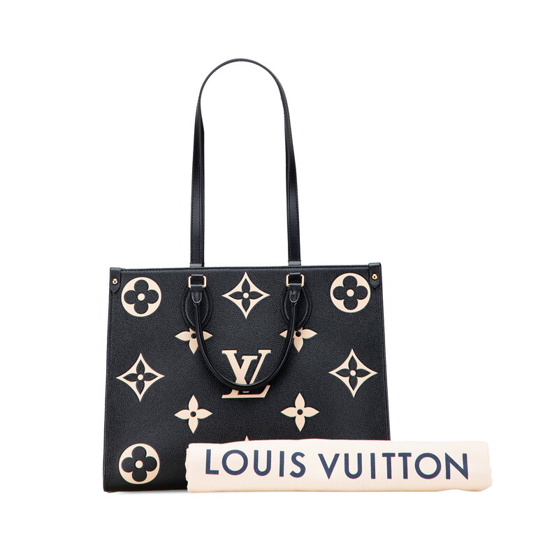 ルイ ヴィトン バイカラー モノグラム アンプラント オンザゴーMM トートバッグ ショルダーバッグ M45495 LOUIS VUITTON 【中古】_画像10