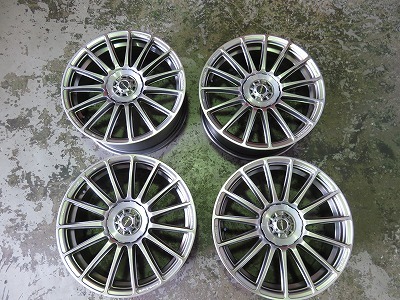 レイズ　ベルサス　１７インチ　７Ｊ　マルチＰＣＤ　ＲAYS レイズ VERSUS 　４本セット_画像1