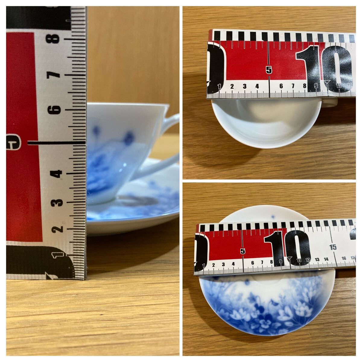▼大倉陶園≪フラワーガーデン カップ&ソーサー 2客≫_画像8