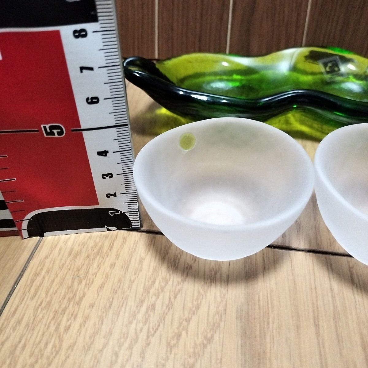 V месяц ночь . ателье { бобы type приправа тарелка 1 листов маленькая миска 3 шт } стеклянный ветка бобы .... чашка саке 