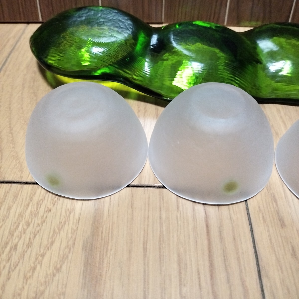 V месяц ночь . ателье { бобы type приправа тарелка 1 листов маленькая миска 3 шт } стеклянный ветка бобы .... чашка саке 