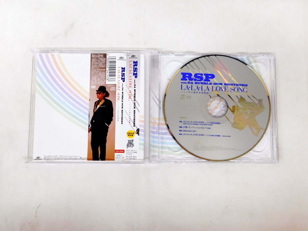 T406★RSP CD 3點(diǎn) with DA BUBBLE GUM BROTHERS LALALA LOVE SONG/Lifetime Respect -女編- Limited Edition/DICE 美品 帯付★送料690円?