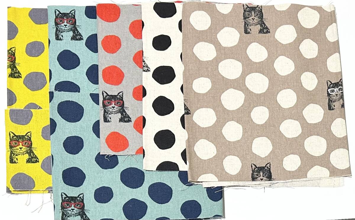 【端切れセット28】700g/ハギレセット/生地/貓柄/エチノ/echino