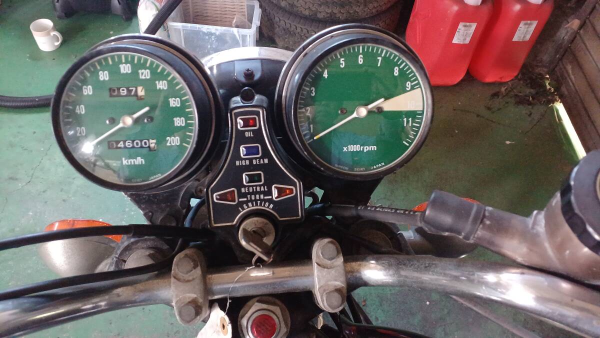 ホンダ　CB550FⅢ　部品取り車(chē)　書(shū)類(lèi)無(wú)し