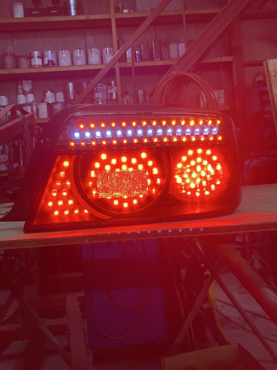 JZX100チェイサー後期純正寒冷地テール加工LEDテールGX1001jz gtevvt-i_画像2