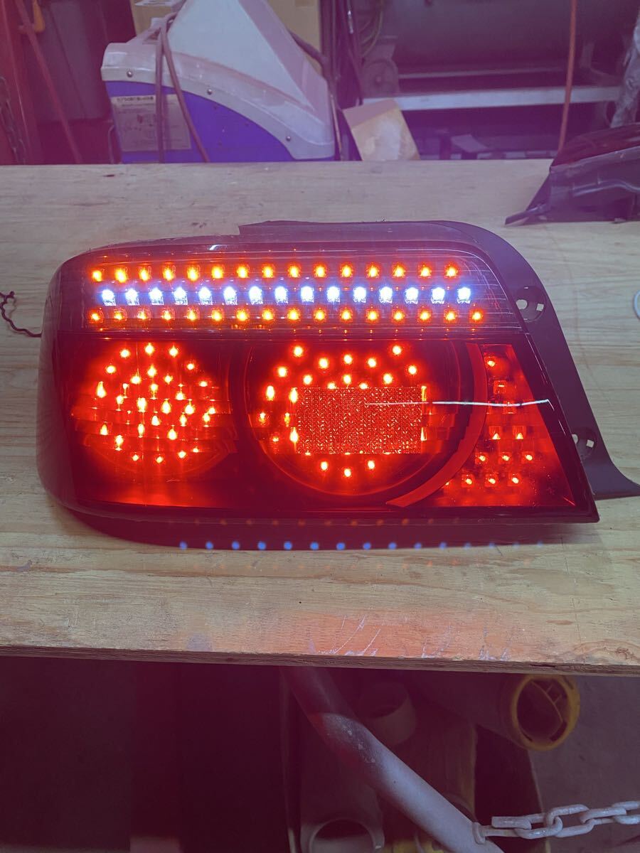 JZX100チェイサー後期純正寒冷地テール加工LEDテールGX1001jz gtevvt-i_画像4