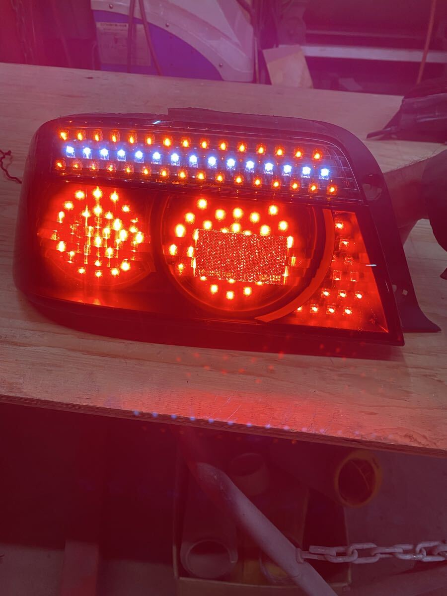 JZX100チェイサー後期純正寒冷地テール加工LEDテールGX1001jz gtevvt-i_画像5