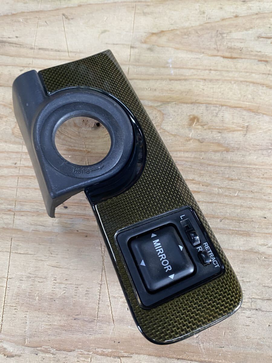 9 jzx100ツアラーVカーボン調キーシリンダーパネルgx1001jz gte_画像1