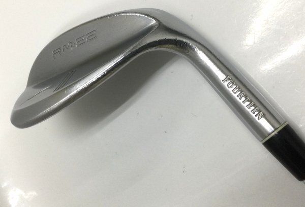 フォーティーン/RM-22 ウェッジ/ニッケルクロム パールサテン/52度/ダイナミックゴールド(WEDGE) ※メーカー純正品/5841_画像4