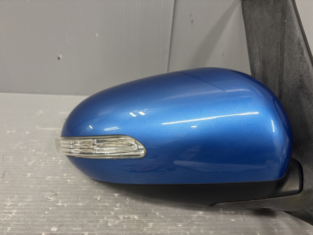 ダイハツ ソニカ RS (L405S) 純正 右 ドアミラー ウィンカー 電格 7P 7ピン B63 サイドミラー クリアブルークリスタルメタリック p057066_画像7