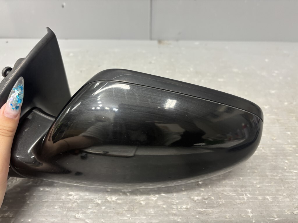 プジョー 307 SW (3EHRFJ) 純正 左ドアミラー 電格 6ピン＋2ピン ブラック系 サイドミラー 黒系 左ミラー フランス車 PEUGEOT p057819_画像6