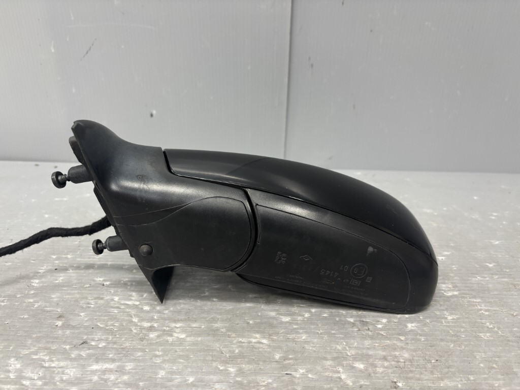 プジョー 307 SW (3EHRFJ) 純正 左ドアミラー 電格 6ピン＋2ピン ブラック系 サイドミラー 黒系 左ミラー フランス車 PEUGEOT p057819_画像8