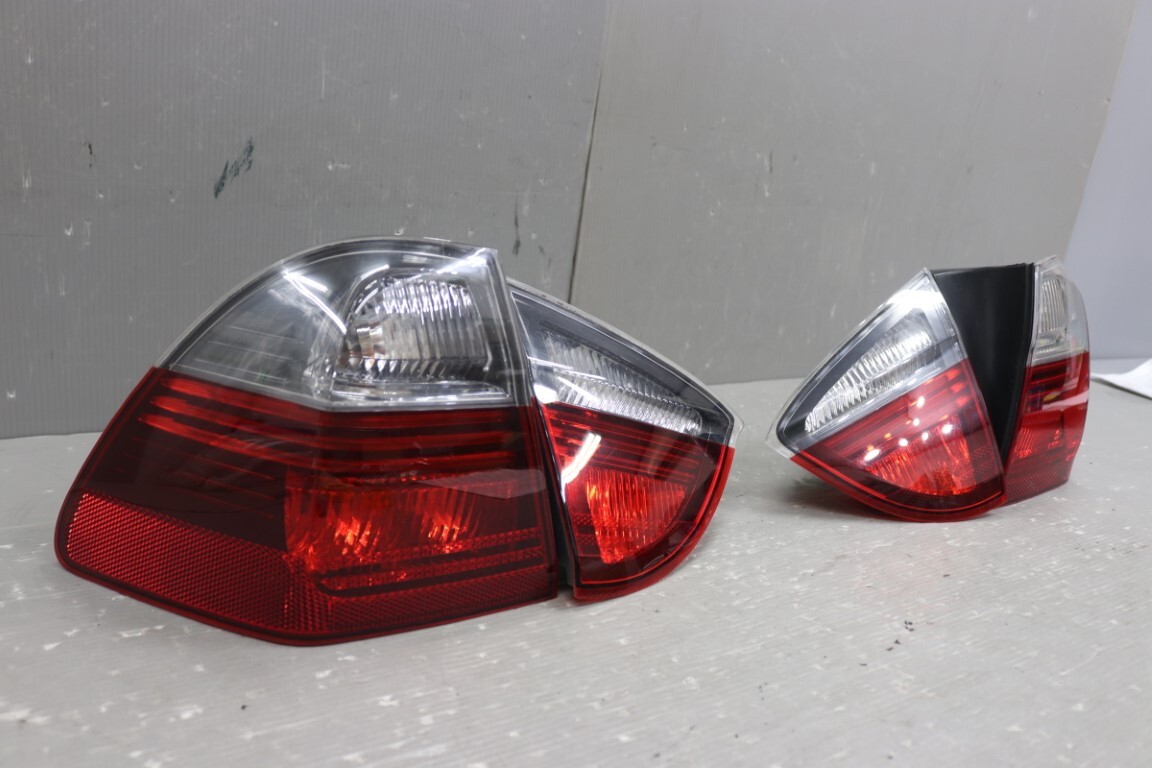 BMW 325i ツーリング 右H (E91) 純正 テールランプ フィニッシャー LED全点灯OK テールライト 3シリーズ 破損無 動作保証 p057007_画像3