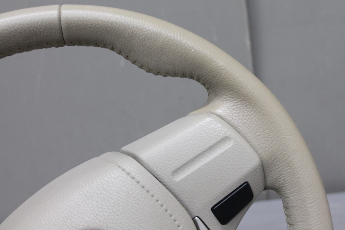 トヨタ アイシス L Gエディション 後期 (ZGM10) ステアリングホイール ハンドル スイッチ ホーンパット レザー 45100-12F80 p057909_画像8