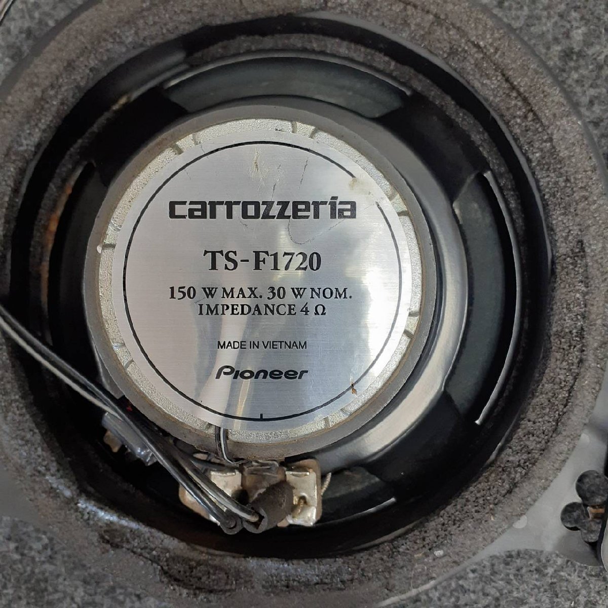 Carrozzeria カロッツェリア TS-F1720 コアキシャル 2WAY 17cm 150W MAX 日産車 外し スピーカー b0951-gyr