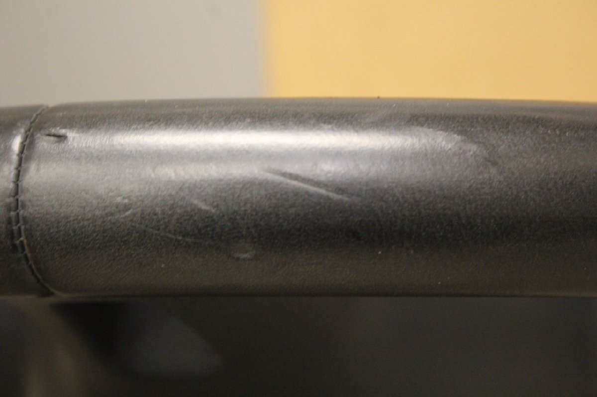 VW シャラン (7N) 純正 ハンドル ステアリングホイール ホーンパット パドルシフト スイッチ付 レザー 7N0 880 201 L 動作保証 p050482_画像4