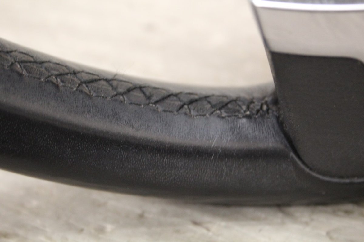 VW シャラン (7N) 純正 ハンドル ステアリングホイール ホーンパット パドルシフト スイッチ付 レザー 7N0 880 201 L 動作保証 p050482_画像7