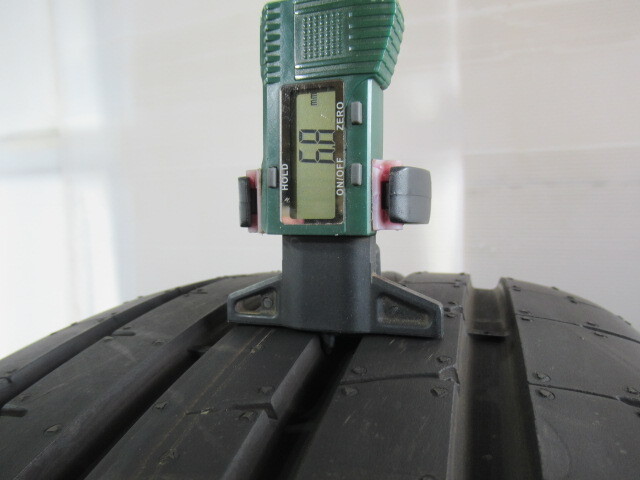 エア漏点検済 極上バリ溝9.5分山！イボ付き GOODYEAR EAGLE F1 ASYMMETRIC3 235/55R19 101Y MGT 2024年製 中古4本セット！Z01591_画像2