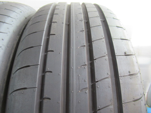 エア漏点検済 極上バリ溝9.5分山！イボ付き GOODYEAR EAGLE F1 ASYMMETRIC3 235/55R19 101Y MGT 2024年製 中古4本セット！Z01591_画像6