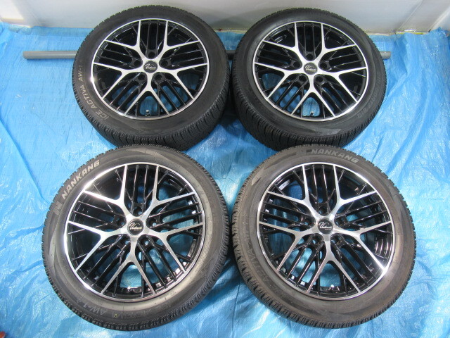 215/50R17 スタッドレスタイヤ Verthandi 17インチ 7J 5H 114.3 ET53 中古4本セット ステップワゴン プリウスα ノア ヴォクシー Z01641