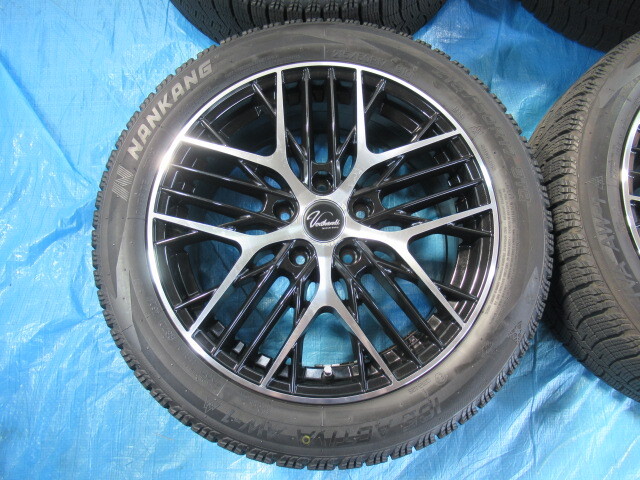 215/50R17 スタッドレスタイヤ Verthandi 17インチ 7J 5H 114.3 ET53 中古4本セット ステップワゴン プリウスα ノア ヴォクシー Z01641