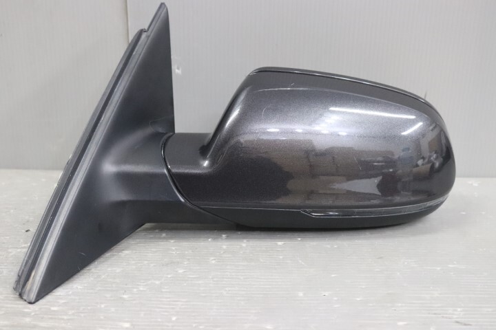  Audi A4 седан 2.0 TFSL quattro (8KCDNF 8K) левый зеркало со встроенным указателем поворота обогреватель автоматический 10P+2P чёрный серия левое зеркало зеркало заднего вида p049855