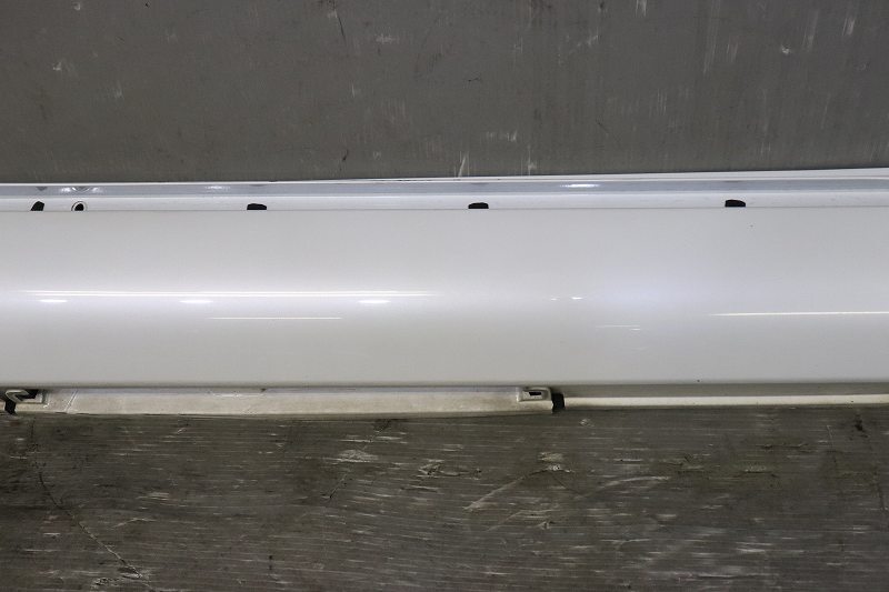 レクサス LS460 前期 (USF40) 純正 右 サイドステップ 077 75851-50040 Lexus ホワイトパールクリスタルシャイン p030573_画像6