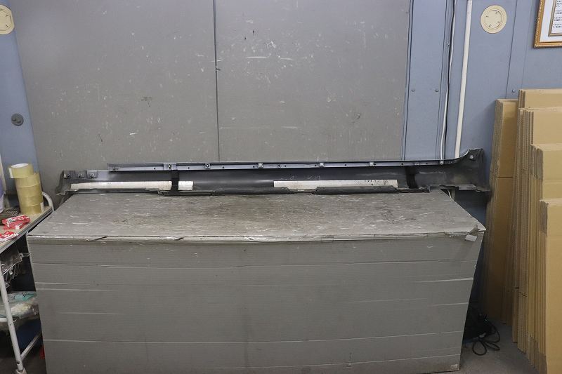 レクサス LS460 前期 (USF40) 純正 右 サイドステップ 077 75851-50040 Lexus ホワイトパールクリスタルシャイン p030573_画像10