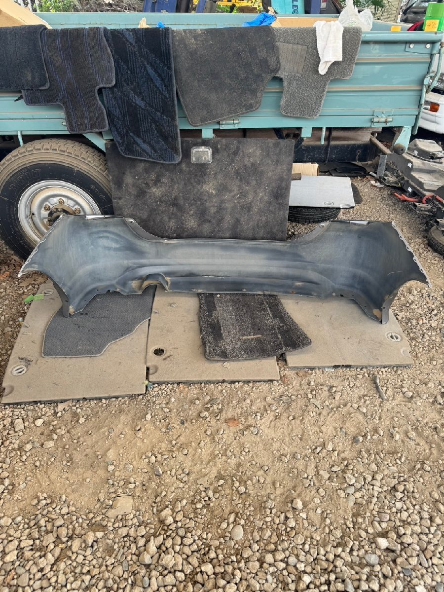  Honda Fit 1.3S (GD1) оригинальный задний бампер 71501-SAA-Z000 storm серебряно-металлический NH642M b9122-gyr