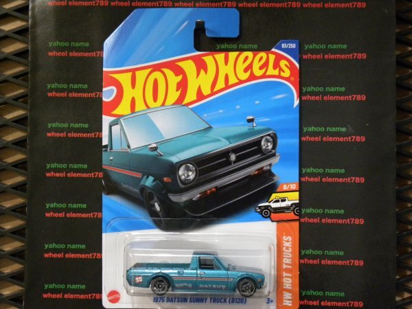 即決☆☆1975 DATSUN SUNNY TRUCK (B120) HW HOT TRUCKS ダットサン　サニートラック　サニトラ HOT WHEELS ☆☆2025_画像2
