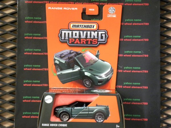 быстрое решение **MB Range Rover Evoque Range Rover Evoque MOVING PARTS Matchbox MATCHBOX 2025