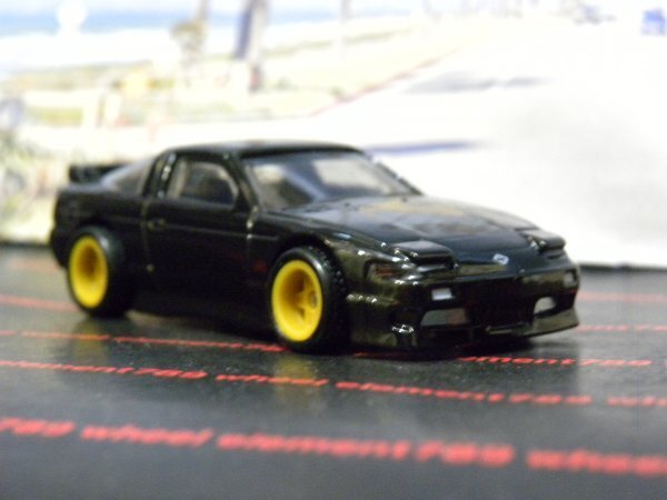 即決☆☆ルース '96 NISSAN 180SX TYPE X ニッサン　180SX タイプ X　 プレミアムモデル メタルシャーシ　リアルライダー HOT WHEELS☆_画像1