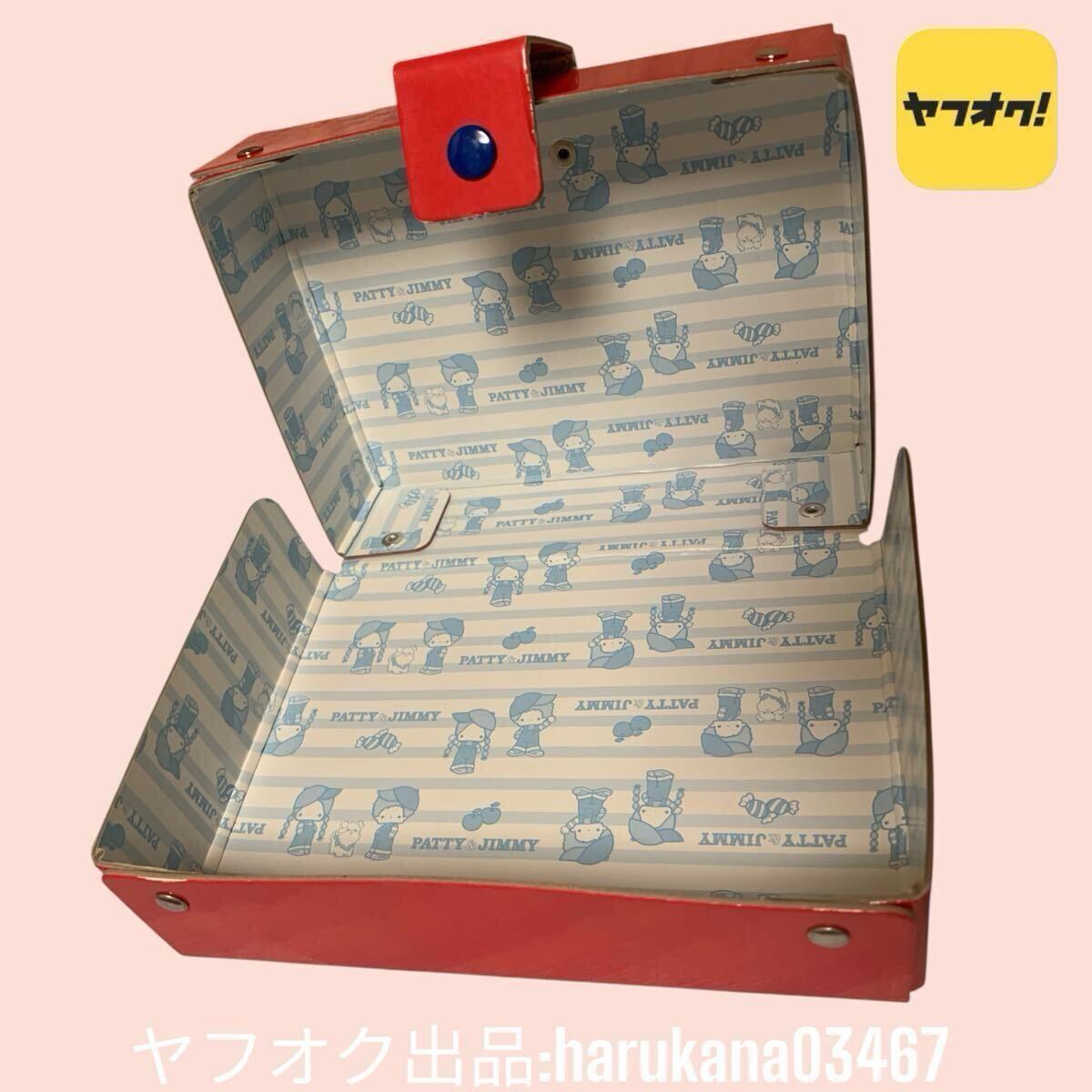 PATTY&JIMMY パティ&ジミー　小物入れ　小物ケース　Box ボックス　紙製 箱 SANRIO サンリオ 2010年 グッズ_画像3