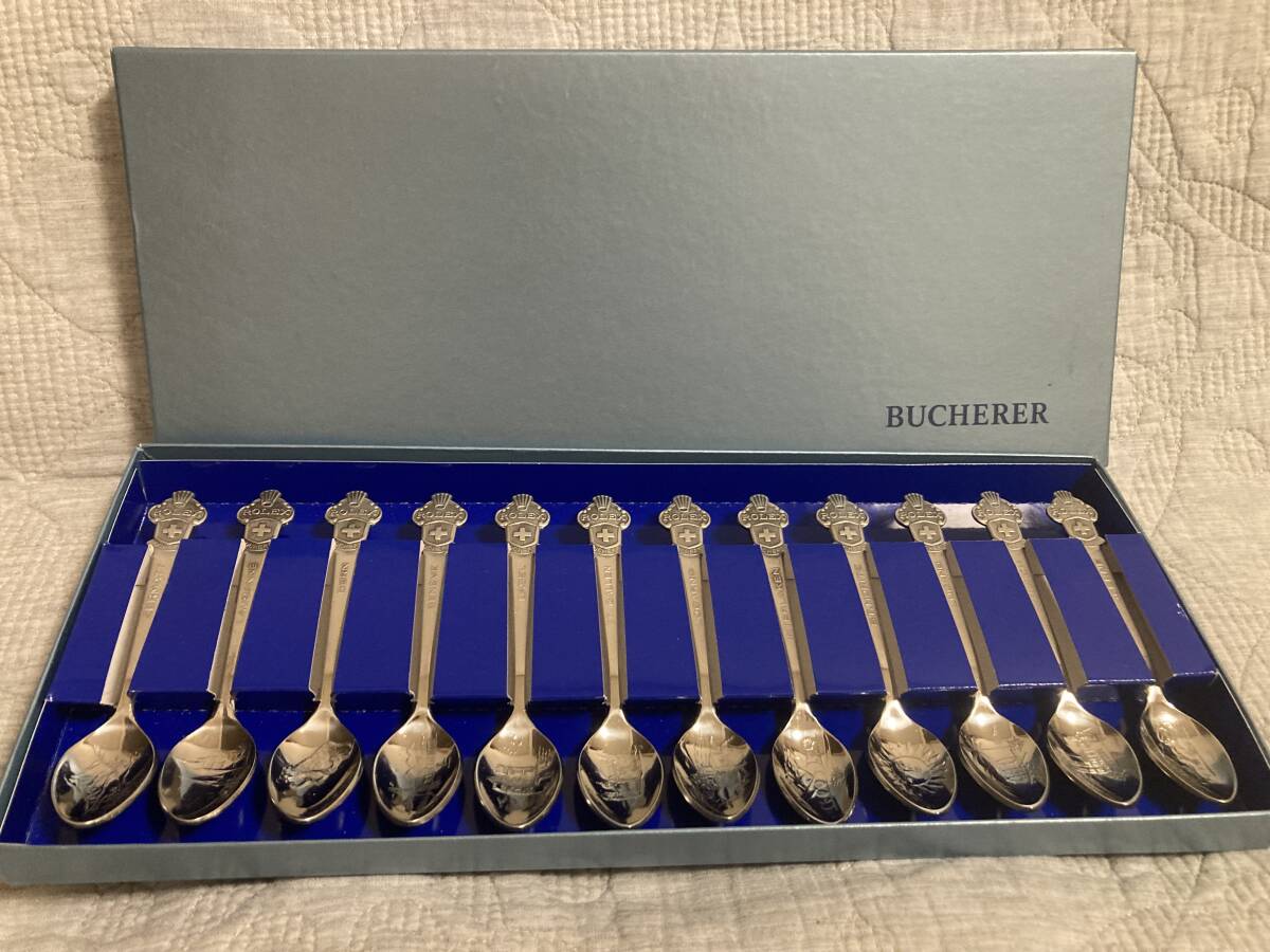 ROLEX × BUCHERER スプーン12本セット　_画像1