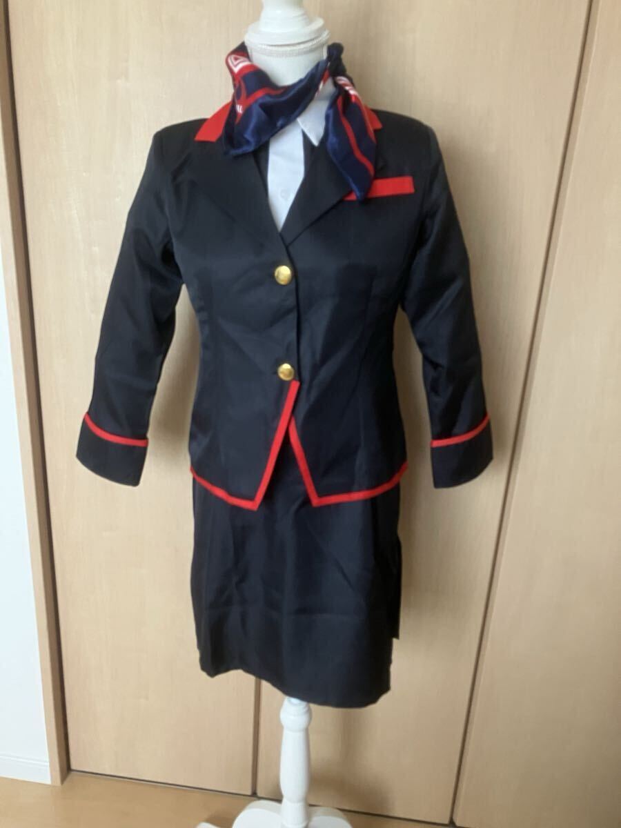 ★ Sサイズ キャビンアテンダント 客室乗務員 コスプレ衣装 制服★ JAL ANA キャンギャル③