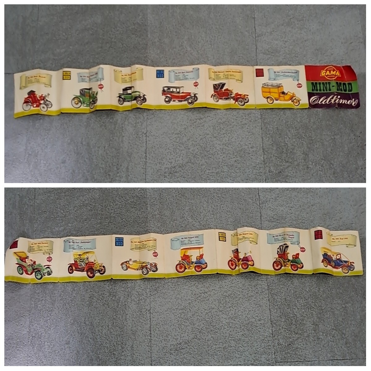 GAMA MINI MOD 991 FIAT 1911 ガマ フィアット ミニカー　_画像8