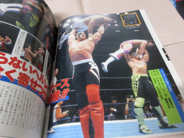 「週刊ゴング増刊 1993両国 新日vsWAR」1993.4 長州対天龍 藤原 猪木 日本スポーツ出版社_画像5