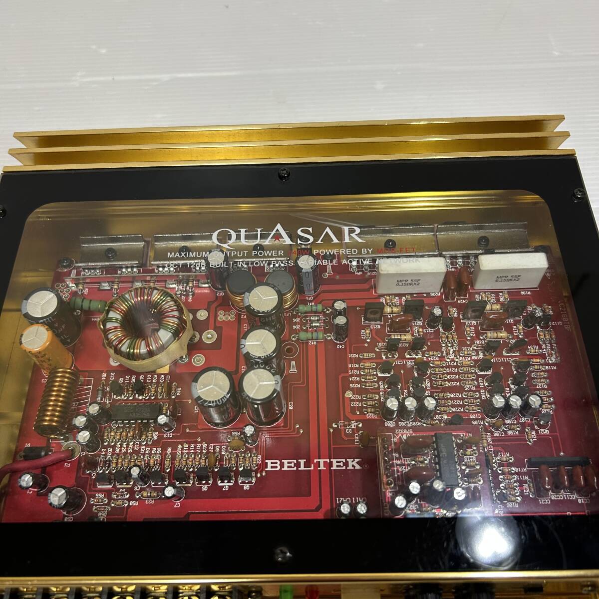 QUASAR PA-100G パワーアンプ 240W