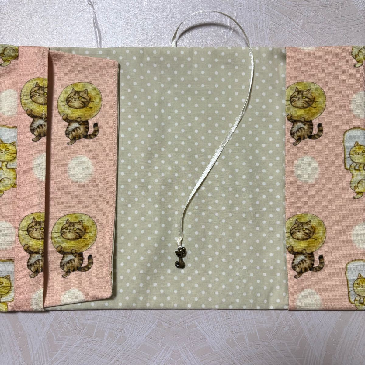 【単行本ブックカバー】こむぎ猫×ネコチャーム_画像3