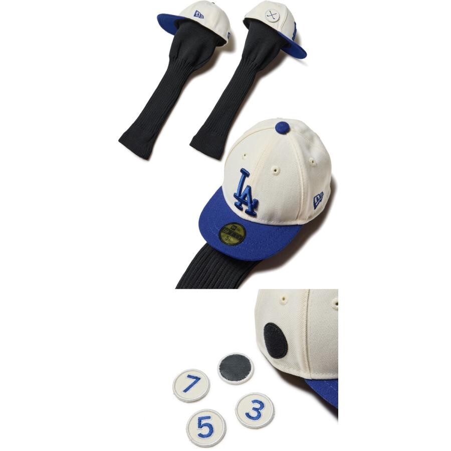 ★新品★ニューエラ★フェアウェイウッド用ヘッドカバー★14393710★ロサンゼルス ドジャース★クローム×ダークロイヤル★正規品★_画像7