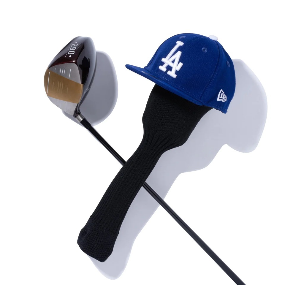 ★新品★ニューエラ★14393708★ドライバー用ヘッドカバー★ロサンゼルス ドジャース★ダークロイヤル×スノーホワイト★正規品★_画像1